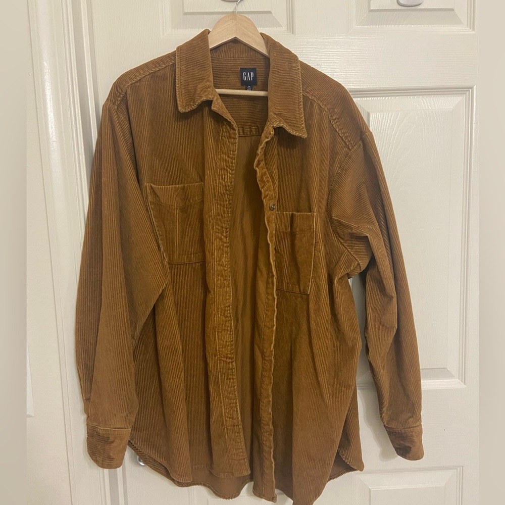 GAP Oversized UniSex Corduroy Shacket XL Tall